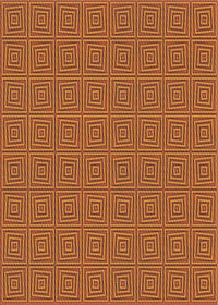 Machine Washable Transitional Orange Rug, wshpat985