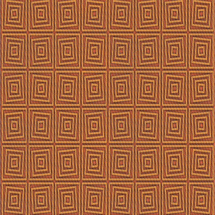 Patterned Orange Novelty Rug, pat985