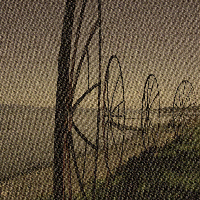 Patterned Brown Rug, pat987brn