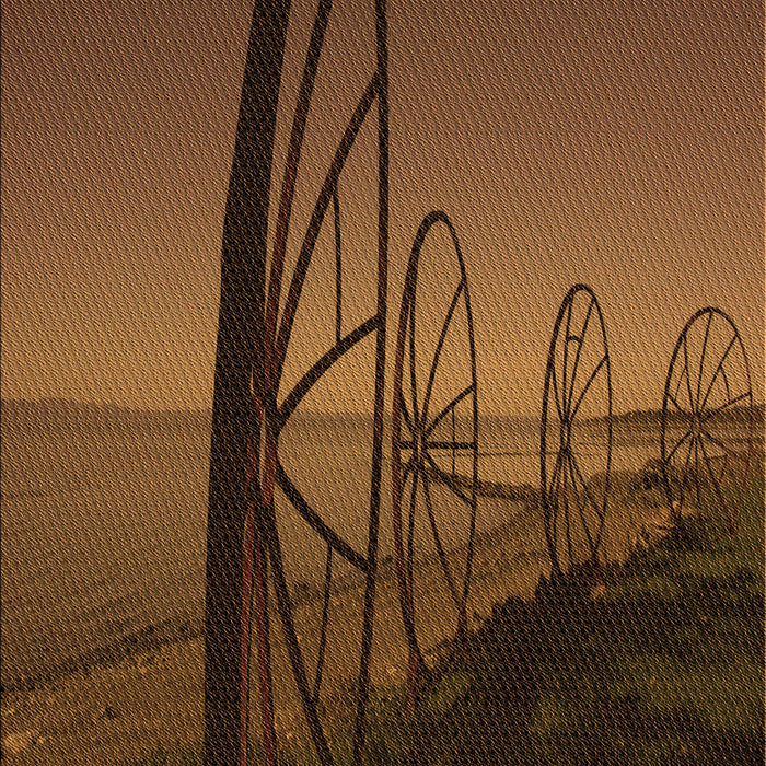 Patterned Red Rug, pat987org