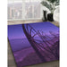 Machine Washable Transitional ly Purple Rug in a Family Room, wshpat987pur