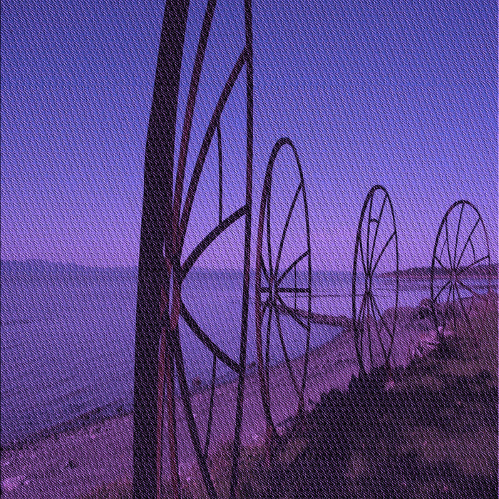 Patterned Purple Rug, pat987pur