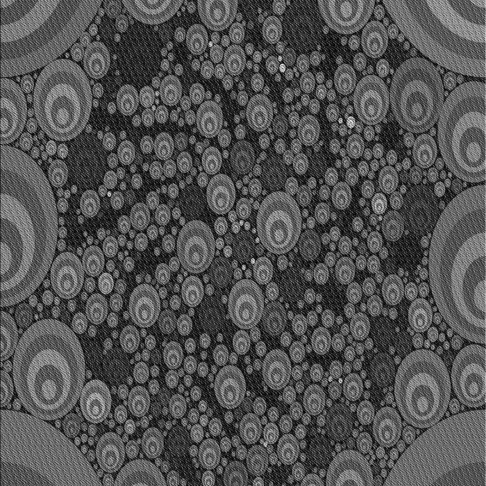 Patterned Platinum Gray Rug, pat988gry