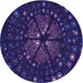 Square Patterned Amethyst Purple Rug, pat989pur