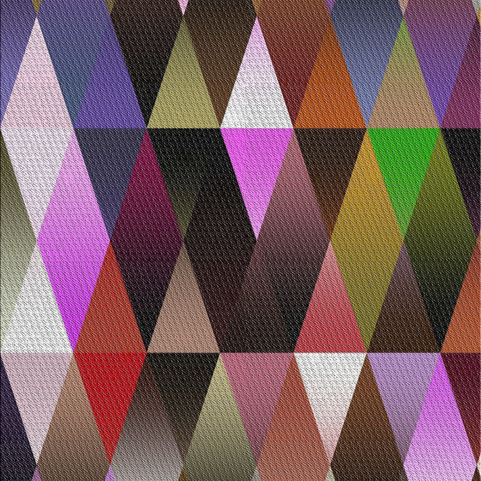 Patterned Purple Lily Purple Novelty Rug, pat98