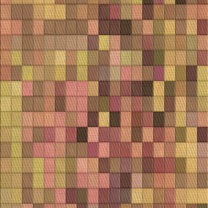 Patterned Red Rug, pat99brn