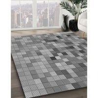 Patterned Ash Gray Rug, pat99gry