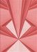 Patterned Light Coral Pink Rug, pat990rd