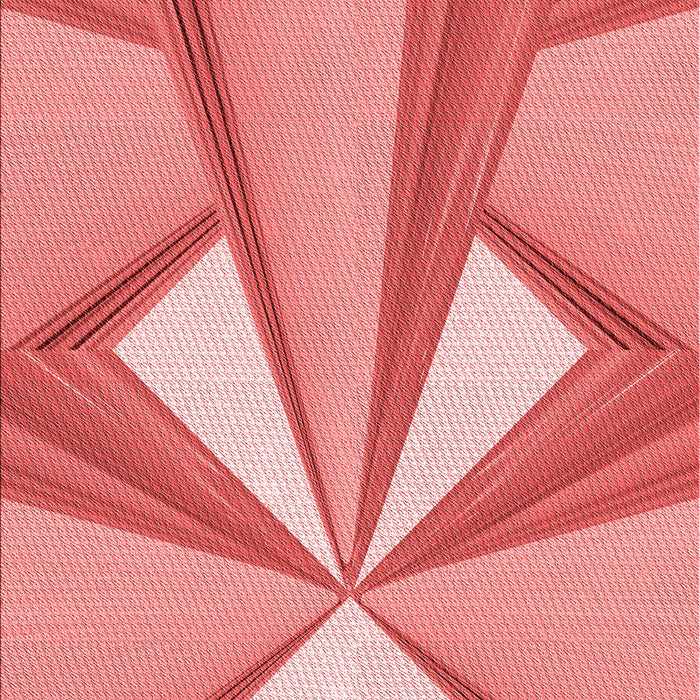 Patterned Light Coral Pink Rug, pat990rd