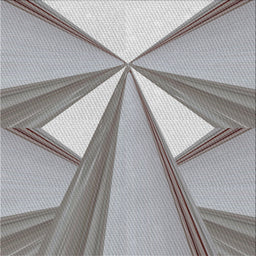 Square Patterned Light Gray Novelty Rug, pat990