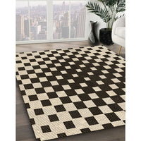 Patterned Midnight Gray Rug, pat991brn