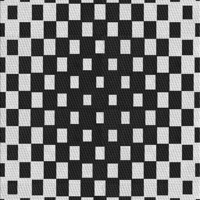 Patterned Charcoal Black Rug, pat991gry