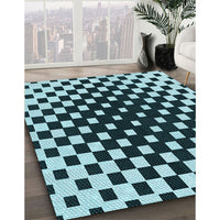 Patterned Blue Rug, pat991lblu