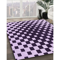 Patterned Blossom Pink Rug, pat991pur