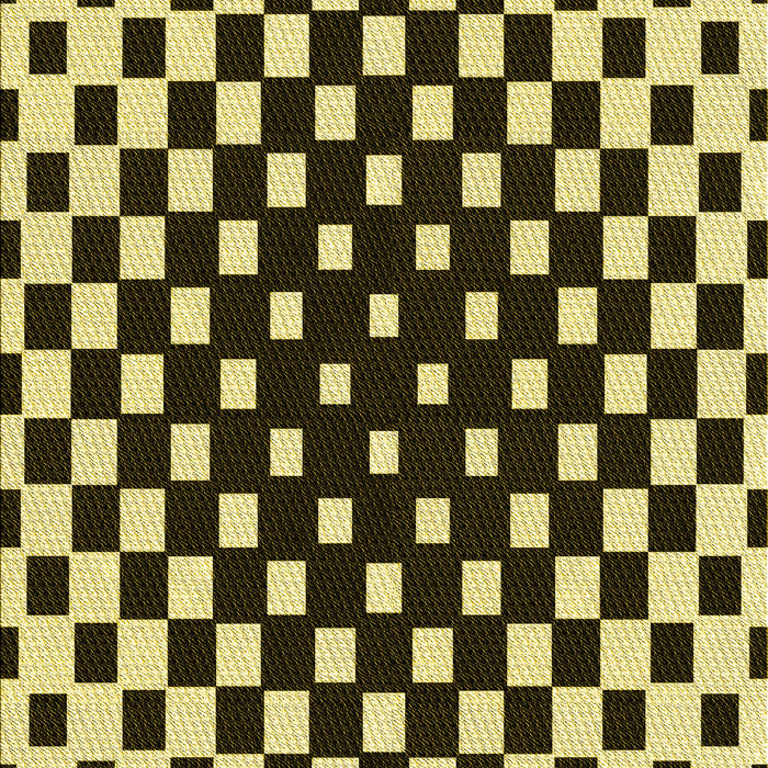 Patterned Black Brown Rug, pat991yw