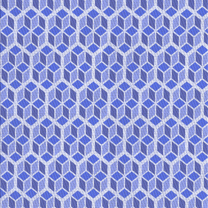 Patterned Blue Rug, pat992blu