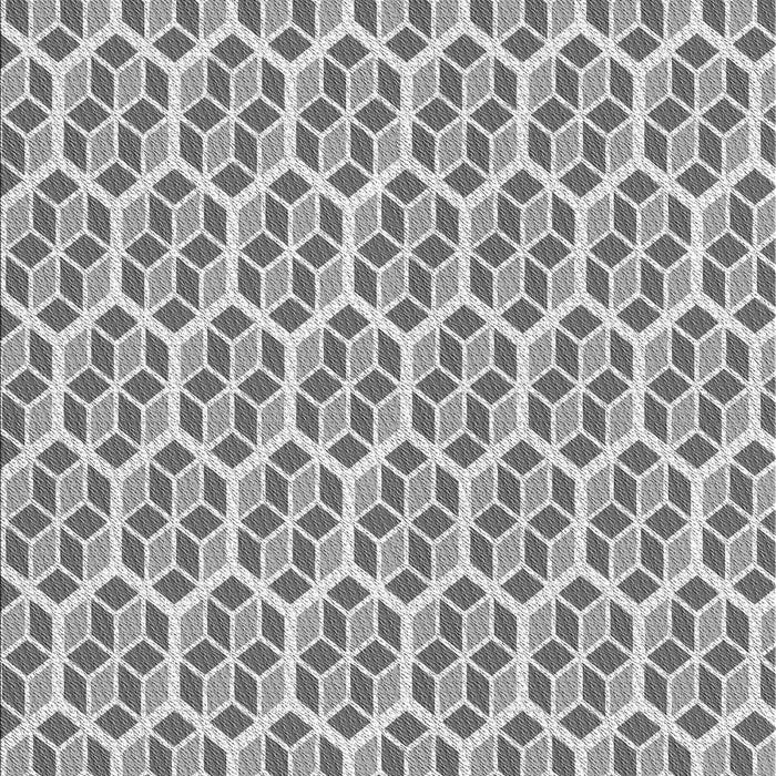 Patterned Smokey Gray Rug, pat992gry