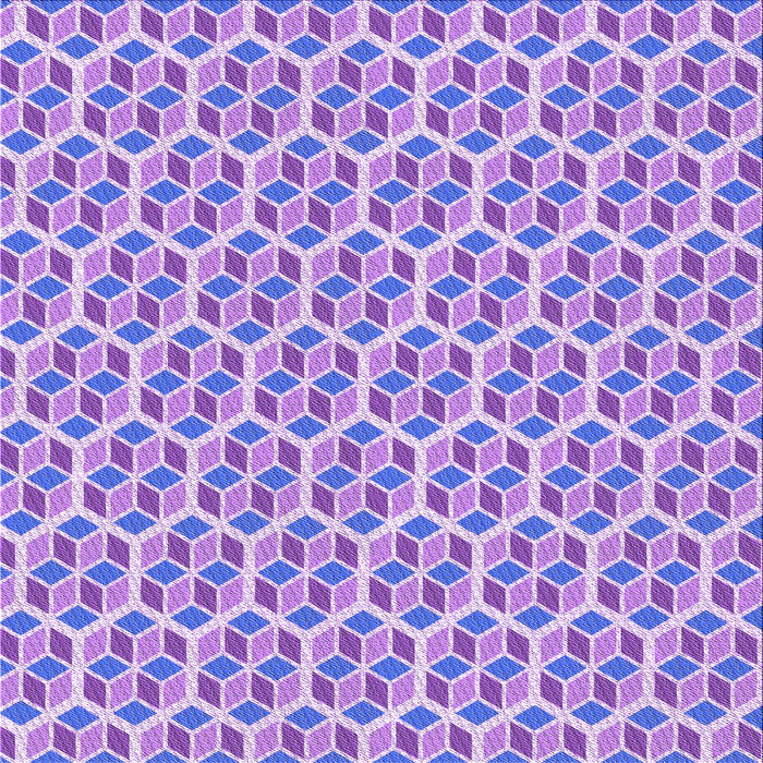 Round Patterned Mauve Purple Rug, pat992pur