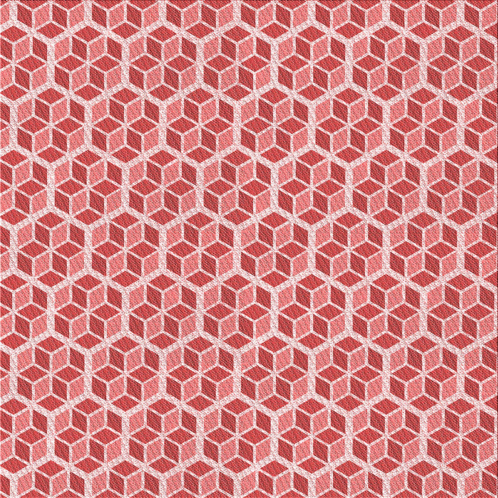 Round Patterned Pastel Pink Rug, pat992rd