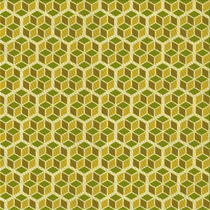 Round Machine Washable Transitional Bold Yellow Rug, wshpat992yw