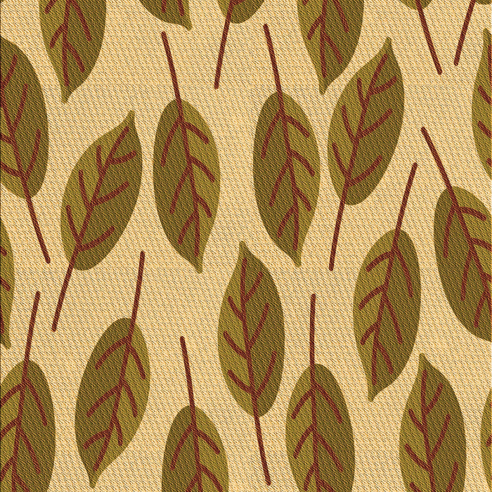 Patterned Yellow Orange Rug, pat993org