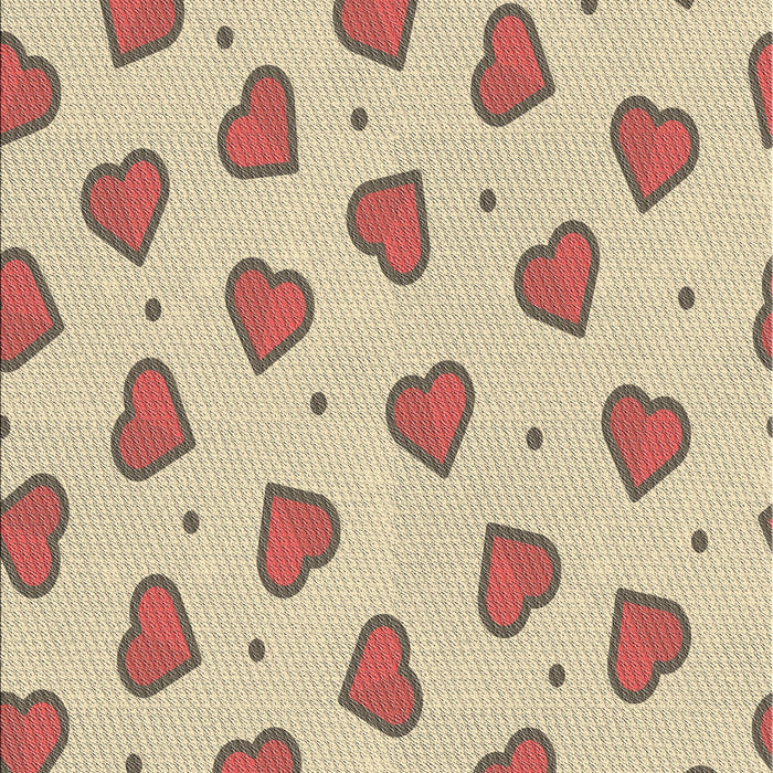 Patterned Golden Blonde Gold Novelty Rug, pat994