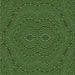 Round Machine Washable Transitional Dark Forest Green Rug, wshpat995grn