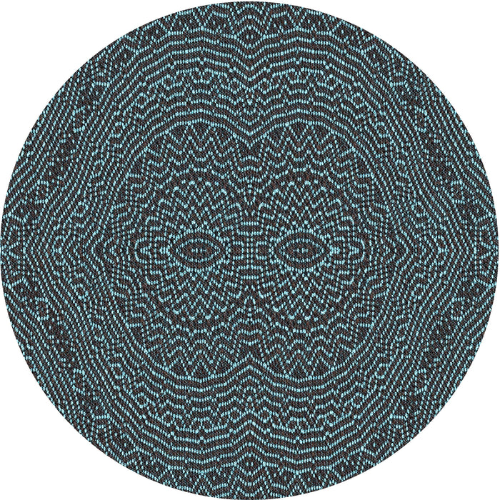 Square Machine Washable Transitional Charcoal Black Rug in a Living Room, wshpat995lblu