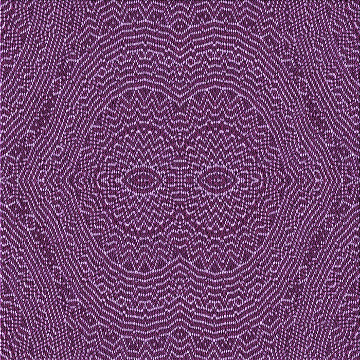 Round Machine Washable Transitional Medium Orchid Purple Rug, wshpat995pur