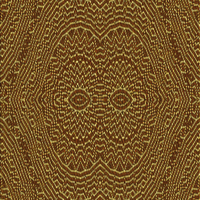 Patterned Cinnamon Brown Rug, pat995yw