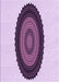 Patterned Orchid Purple Rug, pat996pur