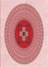 Patterned Red Rug, pat998rd