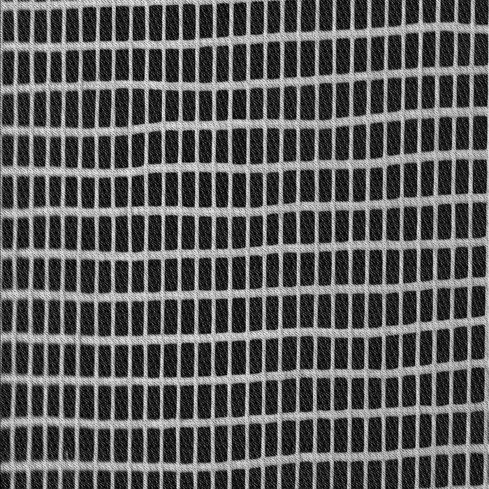 Patterned Dark Gray Novelty Rug, pat9