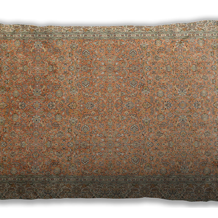 Traditional Classic Rectangular Red Lumbar Throw Pillow, 13 inch by 19 inch, lbtr1000