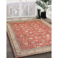 Traditional Brown Persian Rug, tr1001