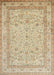 Traditional Brown Gold Persian Rug, tr1002