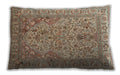 Traditional Classic Rectangular Sienna Brown Lumbar Throw Pillow, 13 inch by 19 inch, lbtr1004