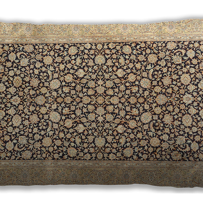Traditional Classic Rectangular Sienna Brown Lumbar Throw Pillow, 13 inch by 19 inch, lbtr1012
