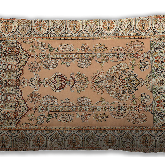 Traditional Classic Rectangular Light Brown Lumbar Throw Pillow, 13 inch by 19 inch, lbtr1017