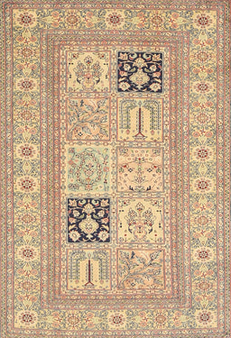 Machine Washable Traditional Copper Brown Rug, wshtr1024