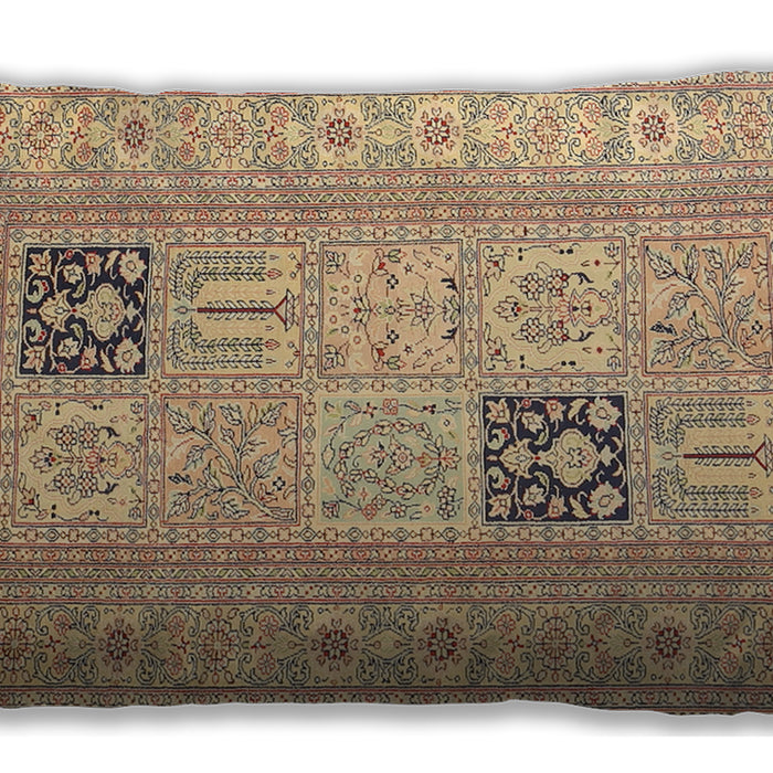 Traditional Classic Rectangular Copper Brown Lumbar Throw Pillow, 13 inch by 19 inch, lbtr1024