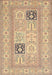 Traditional Copper Brown Persian Rug, tr1024