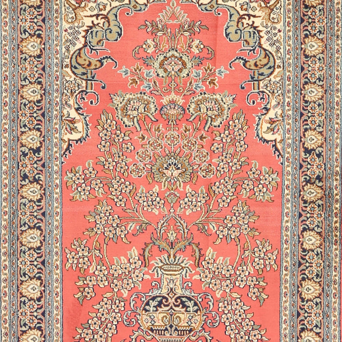 Machine Washable Traditional Brown Rug, wshtr1025
