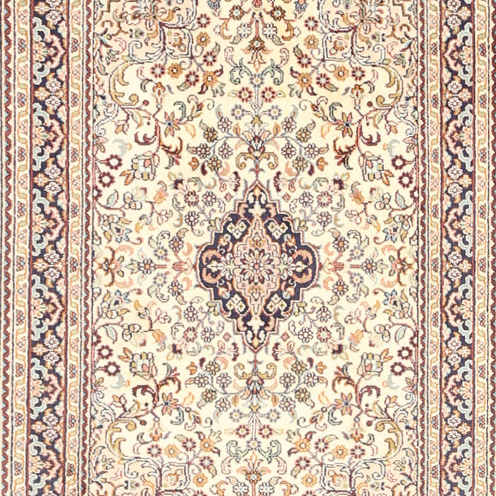 Traditional Orange Salmon Pink Medallion Rug, tr1026
