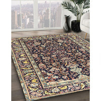 Traditional Light French Beige Brown Persian Rug, tr1034