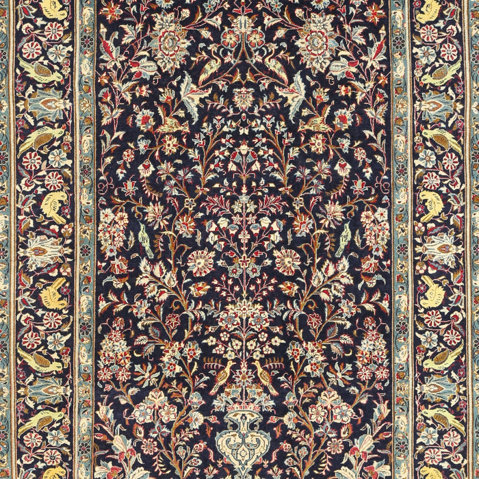 Traditional Light French Beige Brown Persian Rug, tr1034
