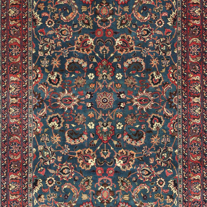 Machine Washable Traditional Army Brown Rug, wshtr1037