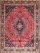 Traditional Light Copper Gold Medallion Rug, tr1044