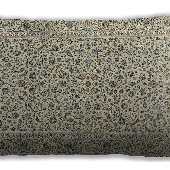 Traditional Classic Rectangular Khaki Gold Lumbar Throw Pillow, 13 inch by 19 inch, lbtr1045