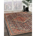 Machine Washable Traditional Light Copper Gold Rug in a Family Room, wshtr1048